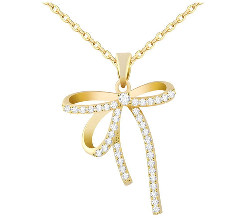 Shiny Bow Chain