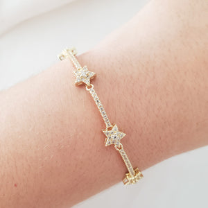 Shiny Stars Bracelet