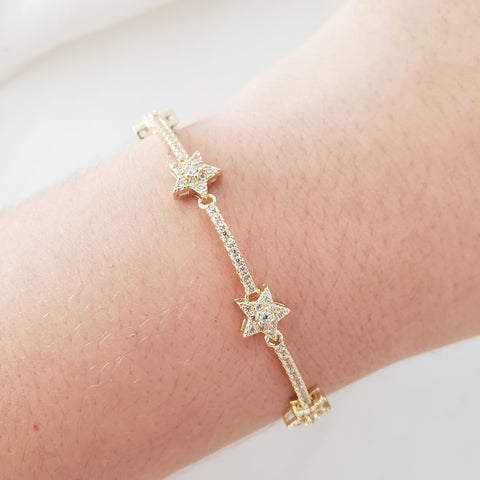 Shiny Stars Bracelet