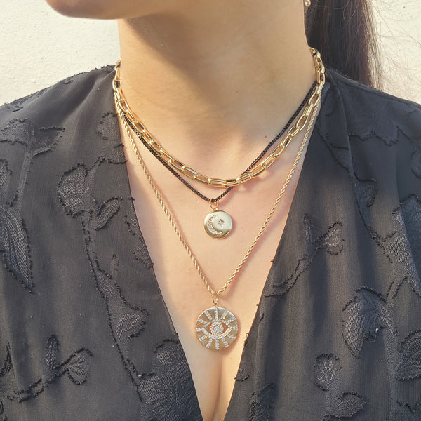 Eyelet Necklace