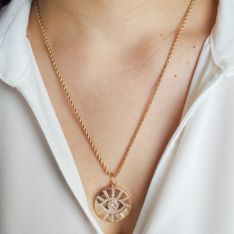 Eyelet Necklace