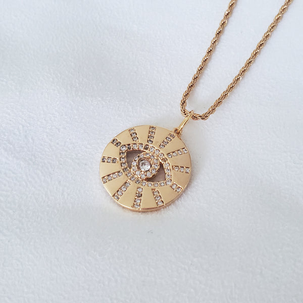 Eyelet Necklace